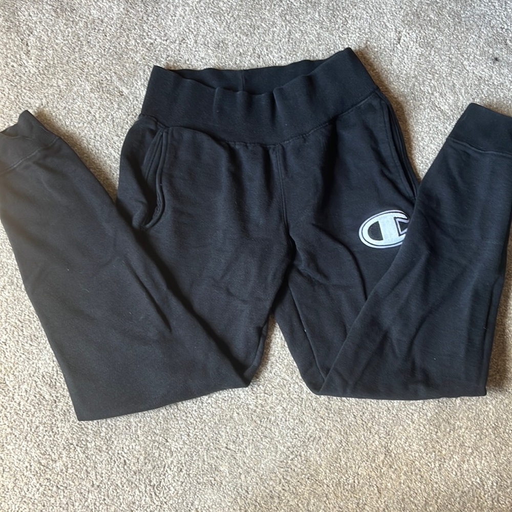 Black Champion Sweats